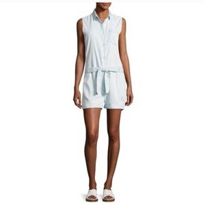 The Blue Shirt Shop Sleeveless Chambray Bridge Hampton
Romper size S small